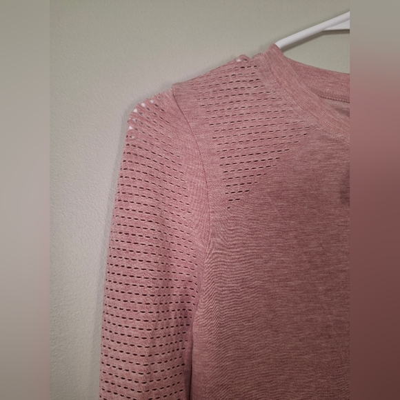 Fabletics Mauve Long Sleeve Top.Size XS - Picture 3 of 6